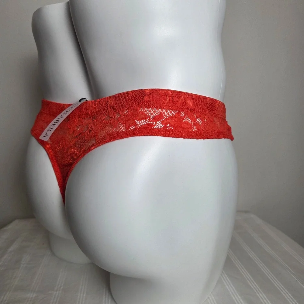 Cosabella Men's Luxury Italian Floral Lace G-String Designer Premium Underwear
